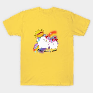 Chunky Unicorn's Daping by Yahaira Lovely Loves T-Shirt